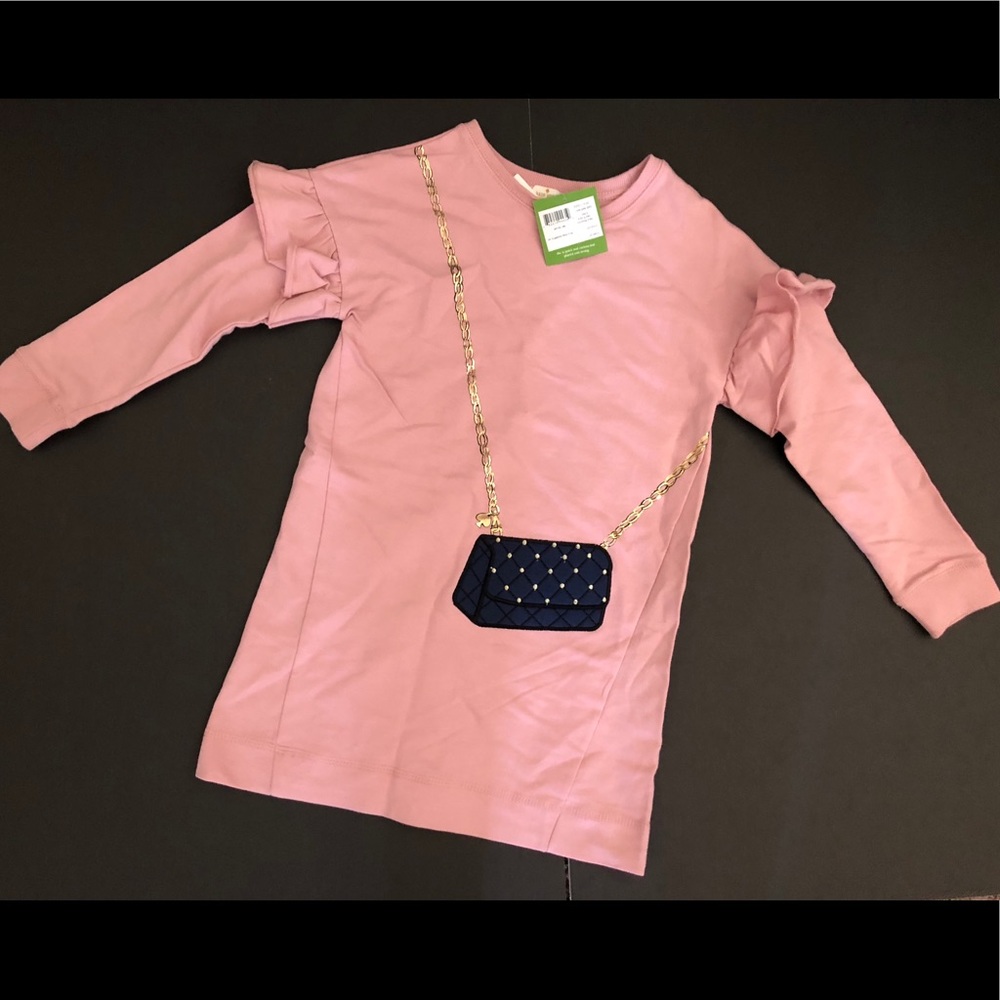 New!! Kate Spade Girl Quilt Handbag Dress size 6